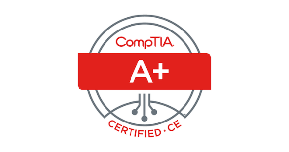 CompTIA A+ certified logo
