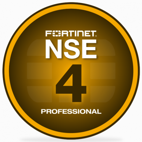 Fortinent NSE 4 logo