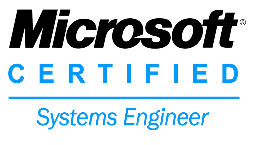 Microsoft certified systems engineer logo